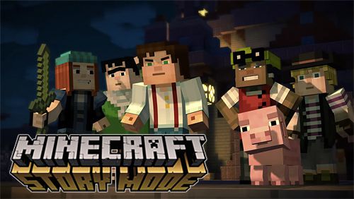 Game Minecraft: Story mode for iPhone free download.