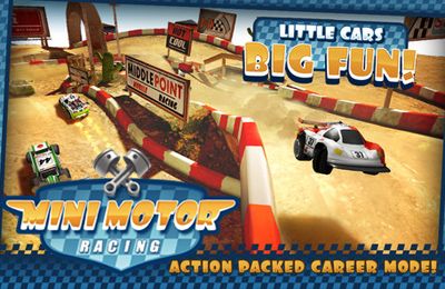 Download Mini Motor Racing iPhone Racing game free.