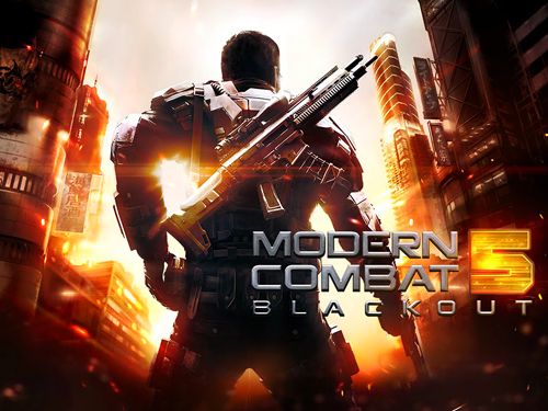Game Modern combat 5: Blackout for iPhone free download.