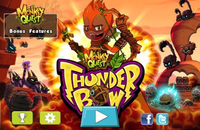 Game Monkey Quest: Thunderbow for iPhone free download.