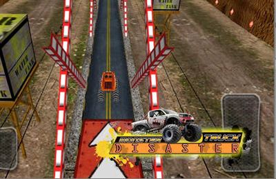 Game Monster Truck Disaster for iPhone free download.