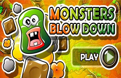 Game Monsters Blow Down for iPhone free download.