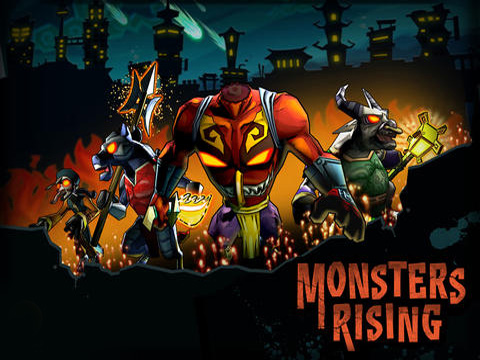Game Monsters Rising for iPhone free download.