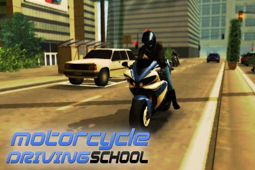 Game Motorcycle driving school for iPhone free download.