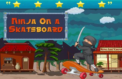Game Ninja On Skateboard Pro for iPhone free download.