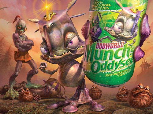 Game Oddworld: Munch's oddysee for iPhone free download.