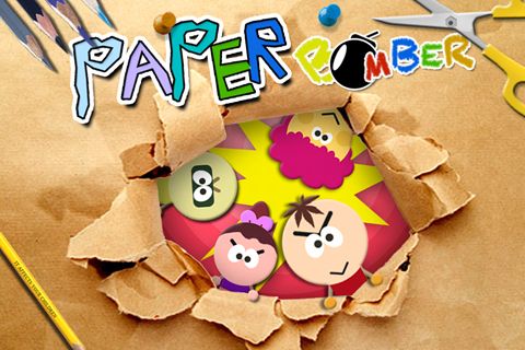 Game Paper bomber for iPhone free download.