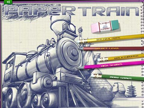 Game Paper train for iPhone free download.