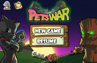 Game PetsWar for iPhone free download.