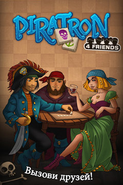 Download Piratron+ 4 Friends iPhone Online game free.