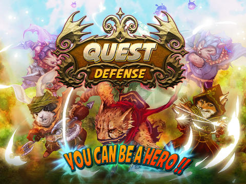 Game Quest defense for iPhone free download.