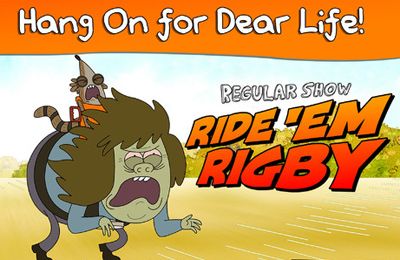 Game Ride 'Em Rigby - Regular Show for iPhone free download.