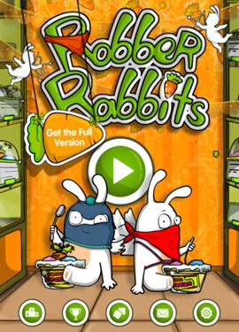 Download Robber Rabbits! iPhone Arcade game free.