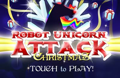 Game Robot Unicorn Attack Christmas Edition for iPhone free download.