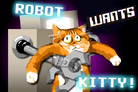 Game Robot wants kitty for iPhone free download.