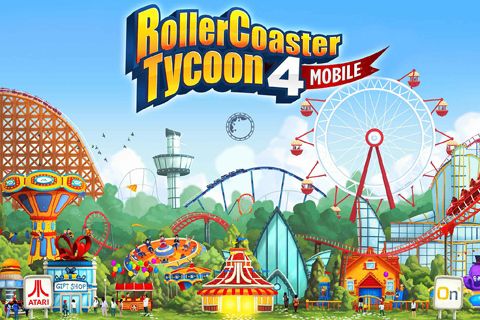 Game Rollercoaster tycoon 4: Mobile for iPhone free download.