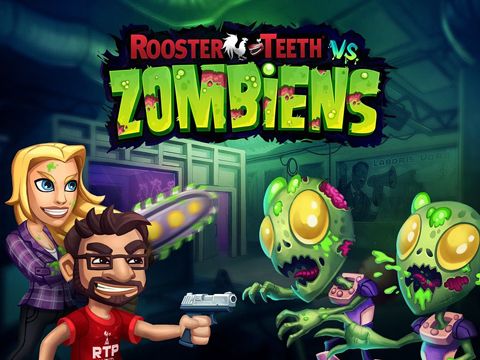 Game Rooster teeth vs. zombiens for iPhone free download.