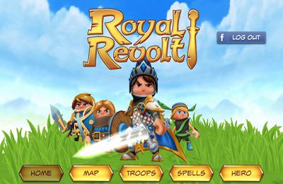 Game Royal Revolt! for iPhone free download.