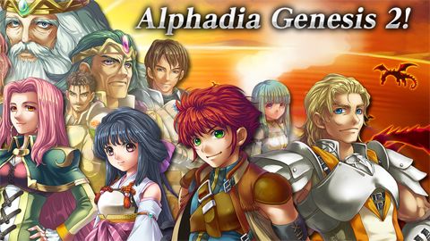 Game RPG Alphadia genesis 2 for iPhone free download.
