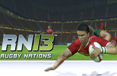 Game Rugby Nations '13 for iPhone free download.