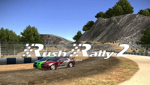 Game Rush rally 2 for iPhone free download.