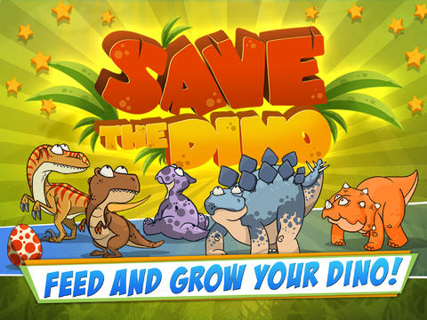 Game Save The Dino for iPhone free download.