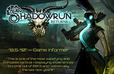 Game Shadowrun Returns for iPhone free download.