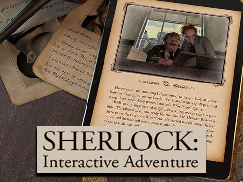 Game Sherlock: Interactive adventure for iPhone free download.