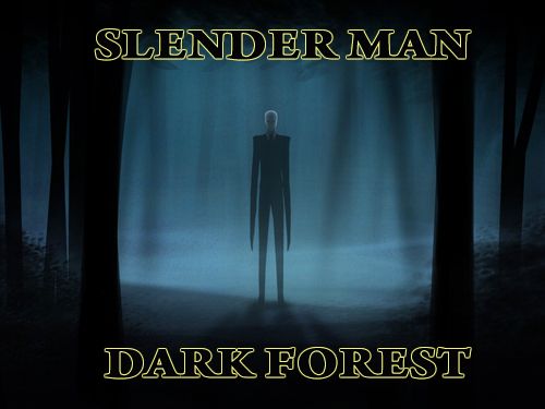 Game Slender man: Dark forest for iPhone free download.
