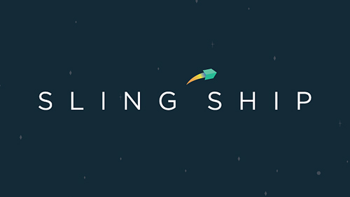 Game Sling ship for iPhone free download.
