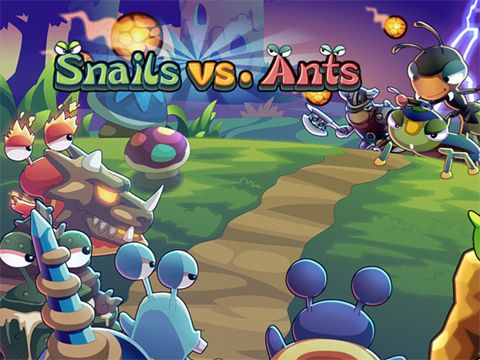 Game Snails vs. ants for iPhone free download.