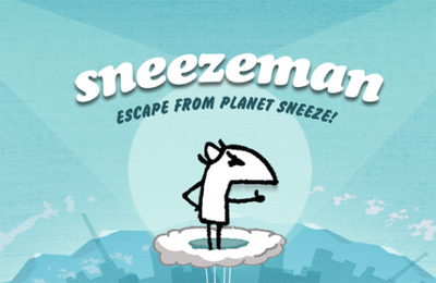 Game Sneezeman:Escape From Planet Sneeze for iPhone free download.