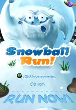 Game Snowball Run for iPhone free download.