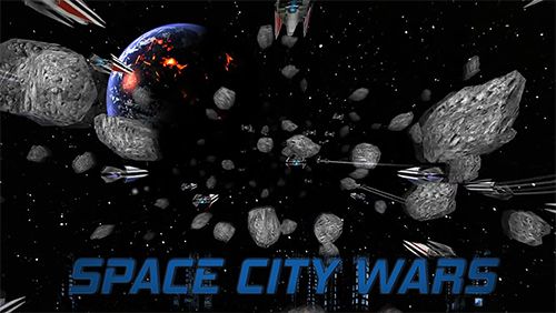 Download Space city wars iPhone Shooter game free.
