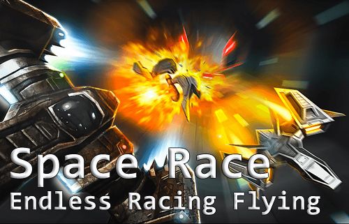 Game Space race: Endless racing flying for iPhone free download.