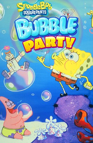 Game Sponge Bob: Bubble party for iPhone free download.