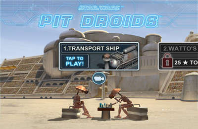 Game Star Wars: Pit Droids for iPhone free download.
