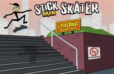 Game Stickman Skater for iPhone free download.