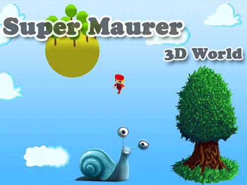 Game Super Maurer: 3D world for iPhone free download.