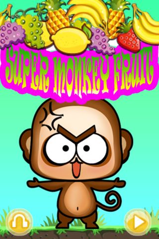 Game Super monkey: Fruit for iPhone free download.
