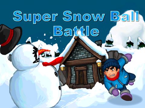 Game Super snow ball battle for iPhone free download.