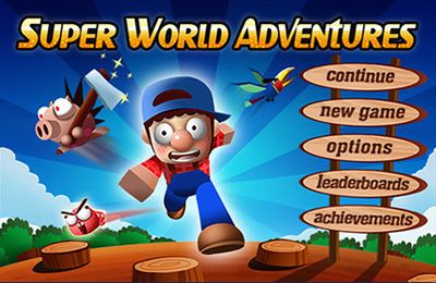Download Super World Adventures iPhone Arcade game free.
