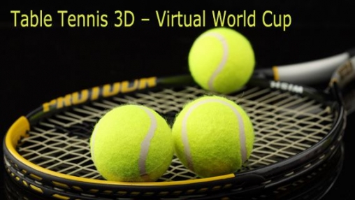 Game Table Tennis 3D – Virtual World Cup for iPhone free download.