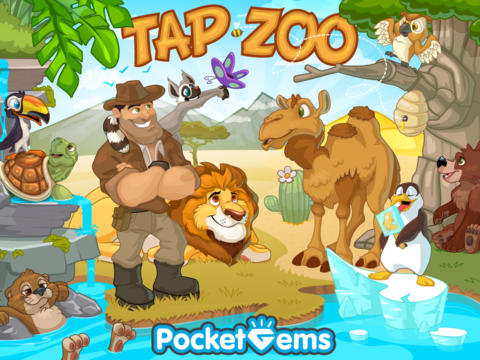 Download Tap Zoo iPhone Economic game free.
