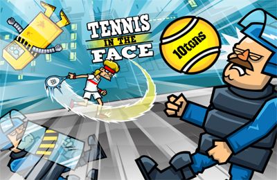 Game Tennis in the Face! for iPhone free download.