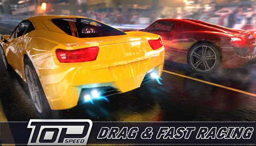 Game Top speed: Drag and fast racing for iPhone free download.