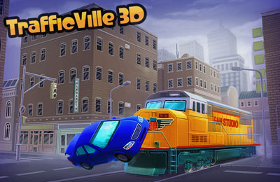 Game Traffic ville 3D for iPhone free download.