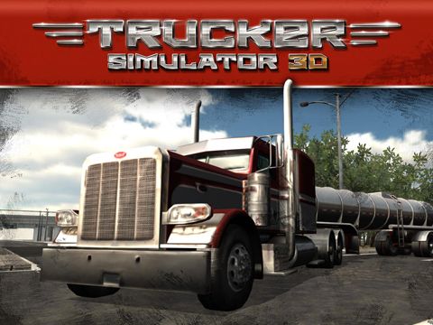 Game Trucker simulator 3D for iPhone free download.