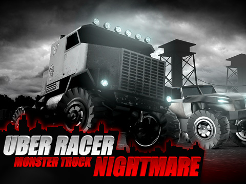 Game Uber racer 3D monster truck: Nightmare for iPhone free download.