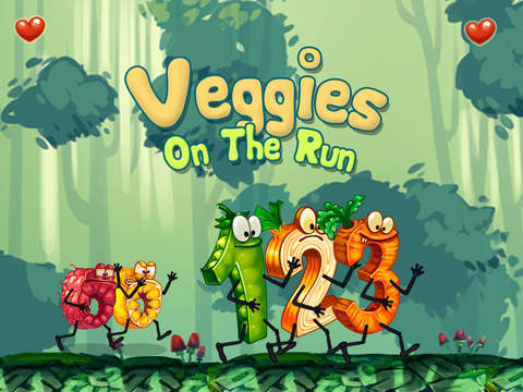 Game Veggies on the run for iPhone free download.